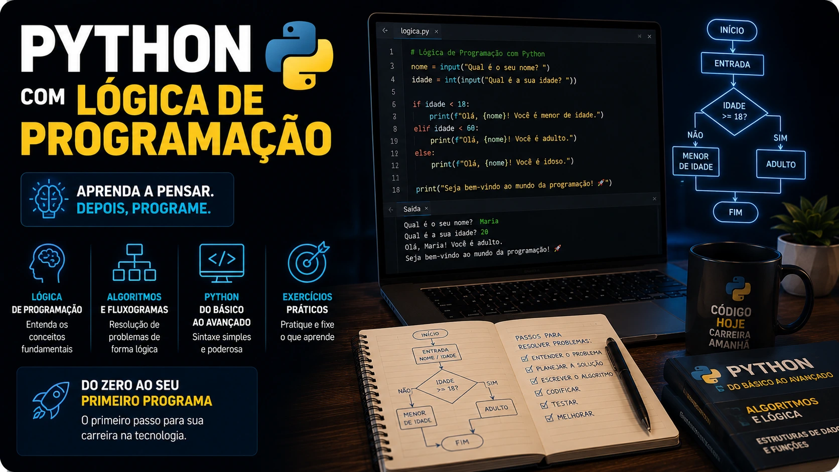 Python com Lógica de Programação